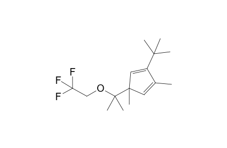 3,5-Dimethyl-2-tert-butyl-5-[2'-(2",2",2"-trifluoroethoxy)-2'-propyl]-1,3-cyclopentadiene