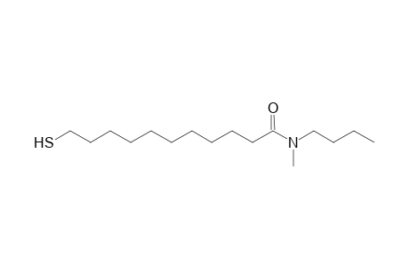 N-Butyl-N-methyl-11-mercaptoundectanamide