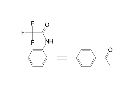 N-{2-[(4-Acetylphenyl)ethynyl]phenyl}-2,2,2-trifluoroacetamide