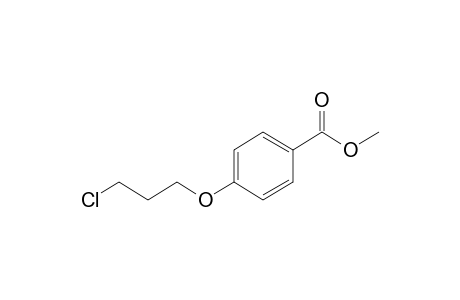 p-(3-chloropropoxy)benzoic acid, methyl ester