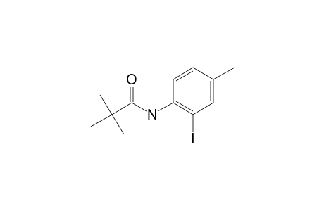 Propanamide, N-(2-iodo-4-methylphenyl)-2,2-dimethyl-