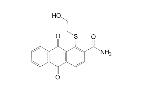 2-anthracenecarboxamide, 9,10-dihydro-1-[(2-hydroxyethyl)thio]-9,10-dioxo-