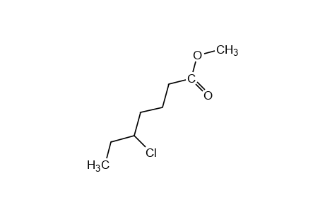 5-chloroheptanoic acid, methyl ester