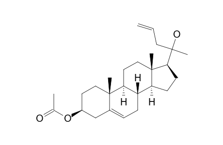 3.beta.-Acetoxy-20-allyl-5-pregnen-20-ol