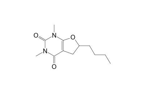 6-Butyl-1,3-dimethyl-1,3,5,6-tetrahydrofuro[2,3-d]pyrimidine-2,4(1H,3H)-dione