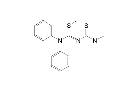 2,5-Dimethyl-1,1-diphenyl-2-pseudodithiobiuret