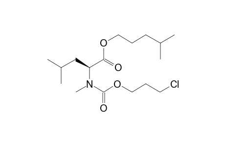 L-Leucine, N-methyl-N-(3-chloropropoxycarbonyl)-, isohexyl ester