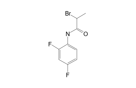 2-bromo-2',4'-difluoropropionanilide