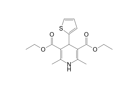 Diethyl 2,6-dimethyl-4-(2-thienyl)-1,4-dihydropyridine-3,5-dicarboxylate