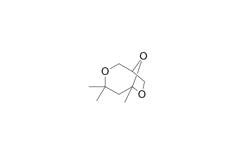 4,4,6-Trimethyl-3,7,9-trioxabicyclo[4.2.1]nonane