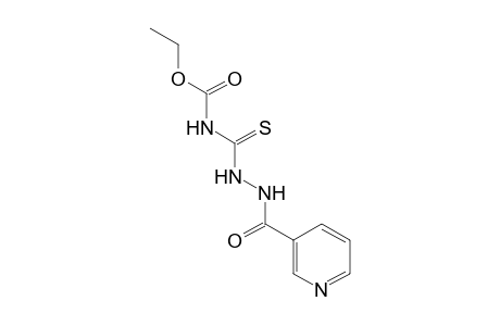 1-thioimidodicarboxylic acid, 3-ethyl ester, 1-(2-nicotinoylhydrazide)