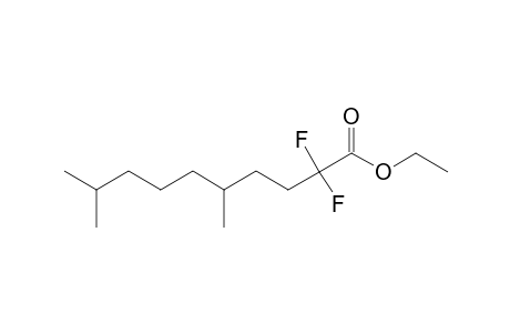 ETHYL-2,2-DIFLUORO-5,9-DIMETHYL-DECANOATE