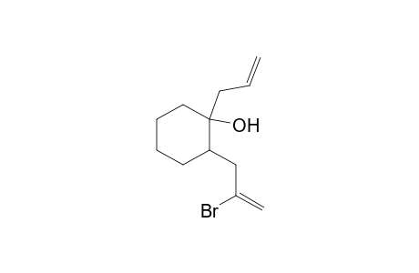 Cyclohexanol, 2-(2-bromo-2-propenyl)-1-(2-propenyl)-