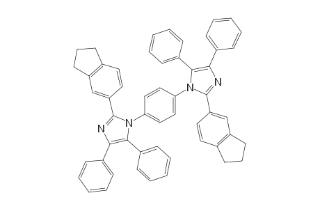 1,1'-p-phenylenebis[4,5-diphenyl-2-(5-indanyl)imidazole]