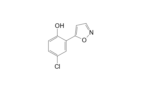 4-Chloro-2-(5-isoxazolyl)phenol