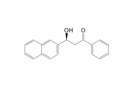 (3S)-3-hydroxy-3-(2-naphthalenyl)-1-phenyl-1-propanone