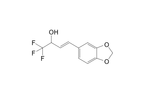 (E)-4-(1,3-benzodioxol-5-yl)-1,1,1-trifluoro-3-buten-2-ol