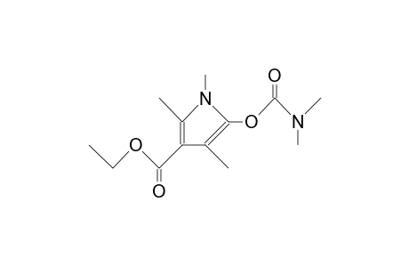 5-HYDROXY-1,2,4-TRIMETHYLPYRROLE-3-CARBOXYLIC ACID, ETHYL ESTER, DIMETHYLCARBAMATE (ESTER)