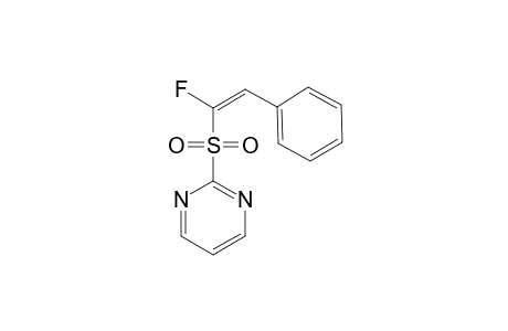 (Z)-1-FLUORO-2-PHENYL-1-(PYRIMIDIN-2-YLSULFONYL)-ETHENE