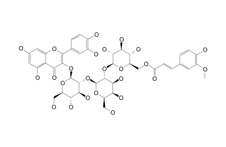 QUERCETIN-3-O-(6-FERULOYL-BETA-GLUCOPYRANOSYL)-(1->2)-O-BETA-GALACTOPYRANOSYL-(1->2)-O-BETA-GLUCOPYRANOSIDE