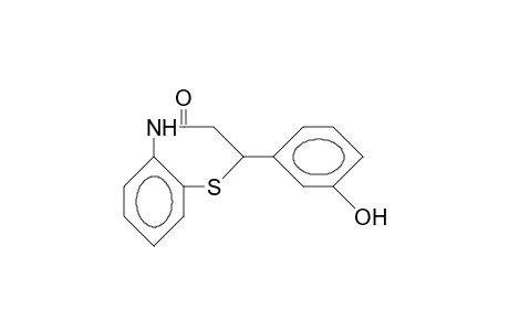 2-(3-Hydroxyphenyl)-2,3,4,5-tetrahydro-1,5-benzothiazepin-4-on