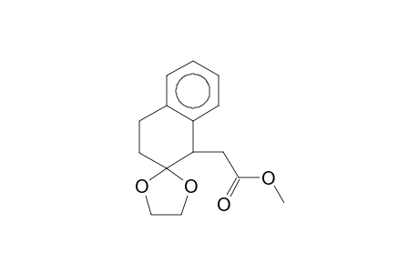 (3',4'-Dihydro-1'H-spiro[[1,3]dioxolane-2,2'-naphthalen]-1'-yl)-acetic acid, methyl ester