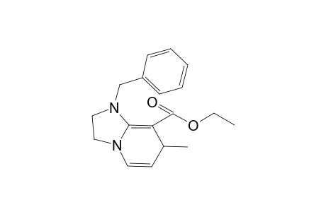 1-Benzyl-8-ethoxycarbonyl-7-methyl-1,2,3,7-tetrahydroimidazo[1,2-a]pyridine