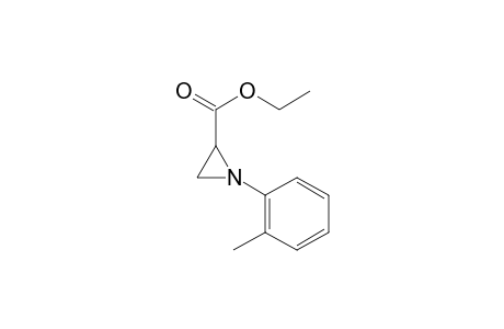 1-o-Tolyl-aziridine-2-carboxylic acid ethyl ester
