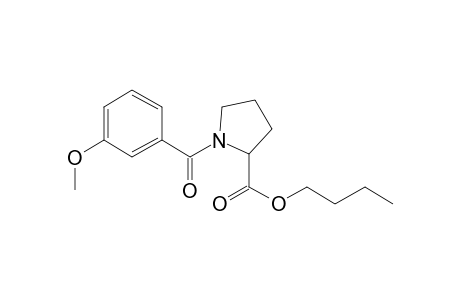 L-Proline, N-(3-methoxybenzoyl)-, butyl ester