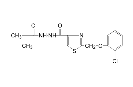 1-{{2-[(o-chlorophenoxy)methyl]-4-thiazolyl}carbonyl}-2-isobutyrylhydrazine