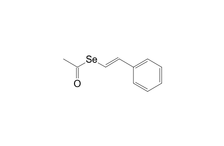 Se-[(E)-2-phenylethenyl] ethaneselenoate