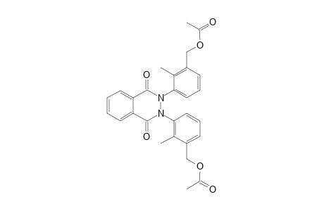 3-(3-{3-[(acetyloxy)methyl]-2-methylphenyl}-1,4-dioxo-1,4-dihydro-2-phthalazinyl)-2-methylbenzyl acetate