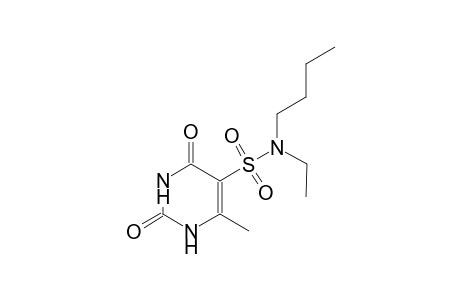 N-butyl-N-ethyl-6-methyl-2,4-dioxo-1,2,3,4-tetrahydro-5-pyrimidinesulfonamide