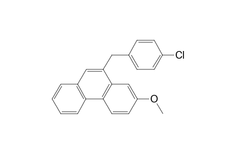 10-(4-Chlorobenzyl)-2-methoxyphenanthrene