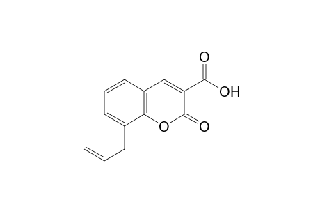 8-allyl-2-oxo-2H-1-benzopyran-3-carboxylic acid