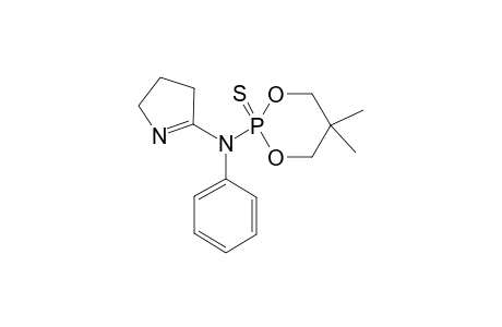 N-(5,5-Dimethyl-2-sulfido-1,3,2-dioxaphosphinan-2-yl)-N-phenyl-3,4-dihydro-2H-pyrrol-5-amine