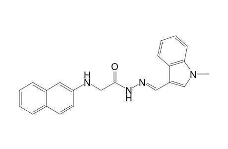 (Naphthalen-2-ylamino)acetic acid, (1-methyl-1H-indol-3-ylmethylene)hydrazide