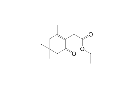 (2,4,4-Trimethyl-6-oxo-cyclohex-1-enyl)-acetic acid ethyl ester