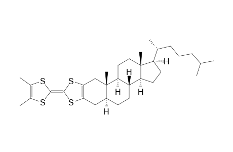 (2,3-Cholestano)dimethyltetrathiafulvalene