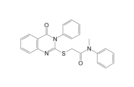 2-[(4-keto-3-phenyl-quinazolin-2-yl)thio]-N-methyl-N-phenyl-acetamide