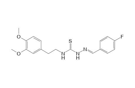 1-(4"'-Fluorobenzylidene)-4-[2'-(3",4"-dimethoxyphenyl)ethyl]-3-thiosemicarbazide