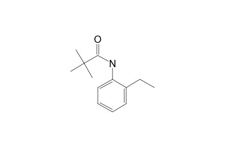 Pivalamide, N-(2-ethylphenyl)-