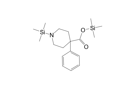 4-Piperidinecarboxylic acid, 4-phenyl-1-(trimethylsilyl)-, trimethylsilyl ester