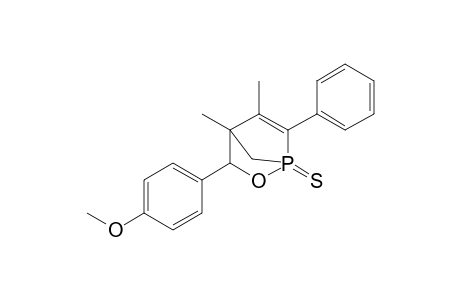 3-(4'-Methoxyphenyl)-6-phenyl-4,5-dimethyl-1-phospha-2-oxanorborn-5-ene sulfide