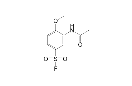 N-acetyl-4-methoxymetanilyl fluoride