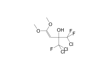 1,1-DIMETHOXY-4,4-DIFLUORO-4-CHLORO-3-FLUORODICHLOROMETHYL-1-BUTENOL-3