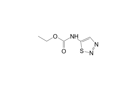 1,2,3-thiadiazole-5-carbamic acid, ethyl ester