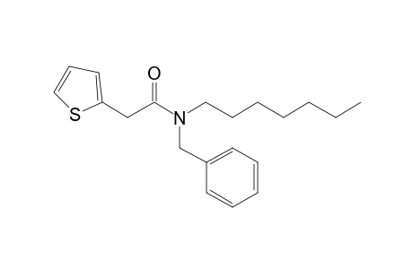 Acetamide, 2-(2-thiophenyl)-N-benzyl-N-heptyl-