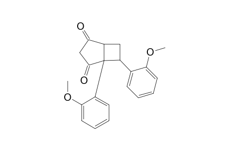 1,3-Dioxo-5,6-bis(2'-methoxyphenyl)biciclo[3.2.0]heptane