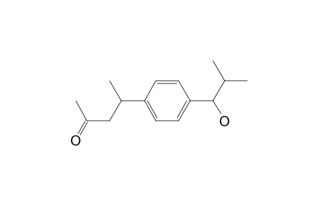 2-(4-(1-Hydroxy-2-methylpropyl)phenyl)propyl methyl ketone